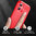 Flexi Slim Carbon Fibre Case for Apple iPhone 11 - Brushed Red